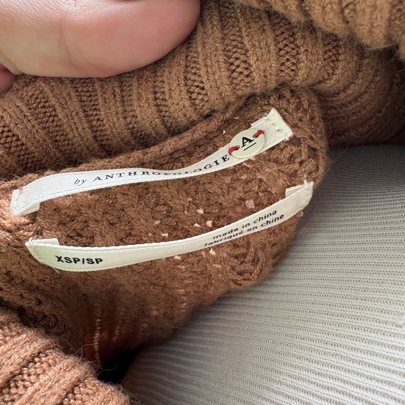 Anthropologie Kali Poncho Turtleneck Sweater SzXSP/SP - Picture 9 of 9